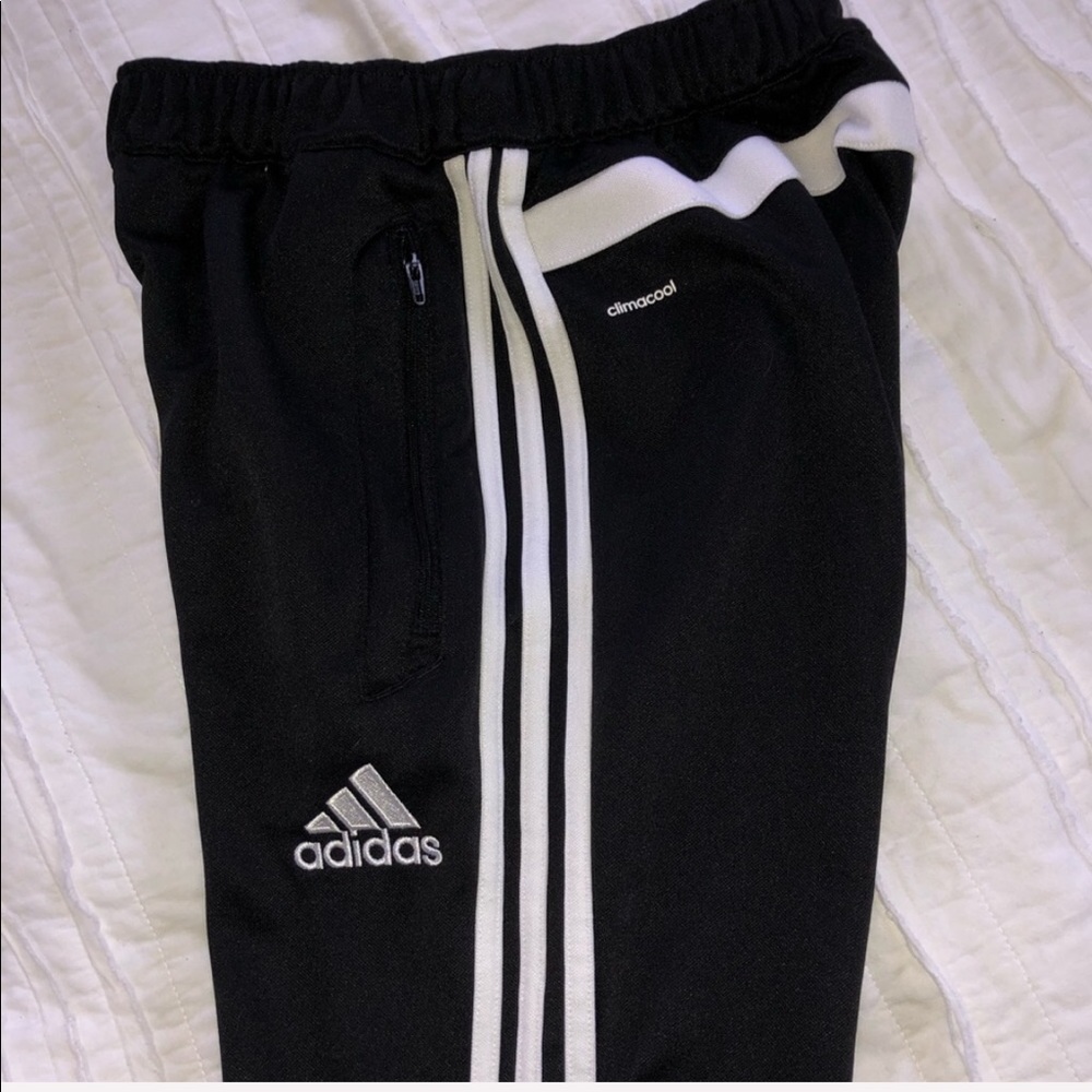 Adidas 3-Stripe Zip Leg Sweatpants
